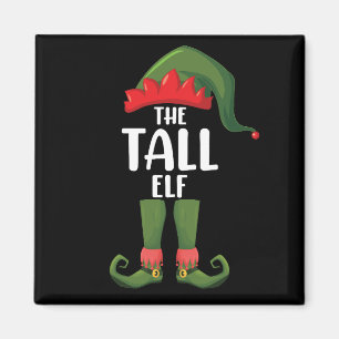 Imã Família de Natal combinando com Elfo Alto