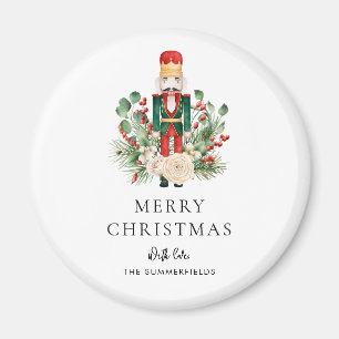 Imã Família de Rótulos de Natal Folhagem Festa de Nata
