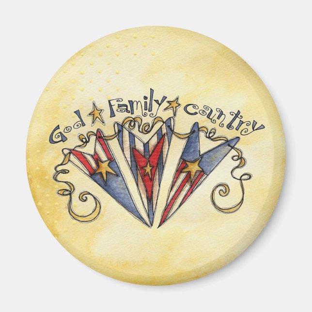 Imã Família Deus - América do País (Frente)