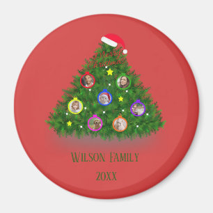 Imã Família em fotos da Árvore de Natal