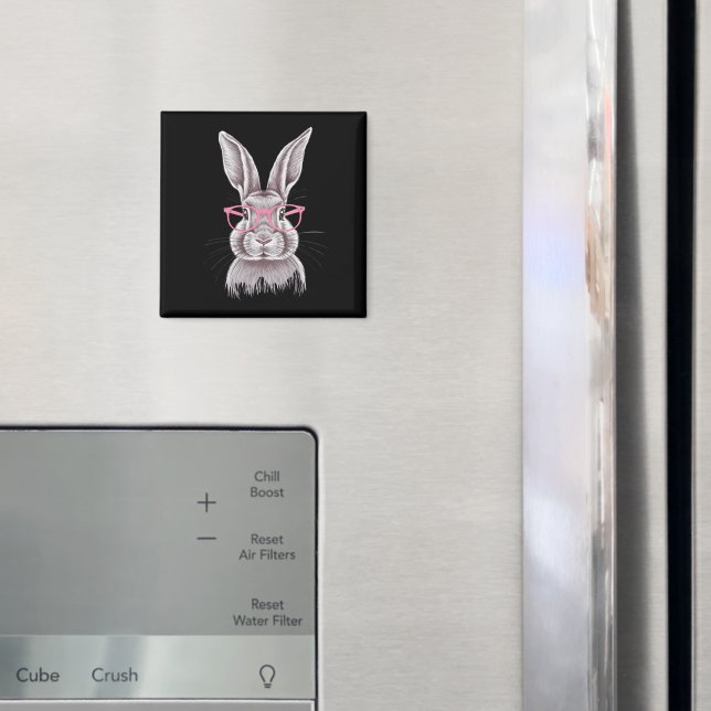 Imã Família Engraçada Cute Oferece Páscoa (In Situ (Fridge))