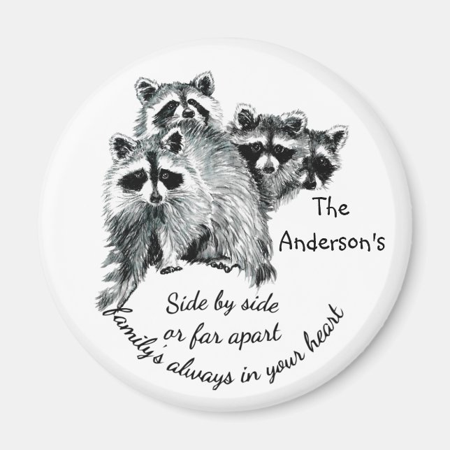 Imã Família Inspiracional sempre em sua citação cardía (Frente)