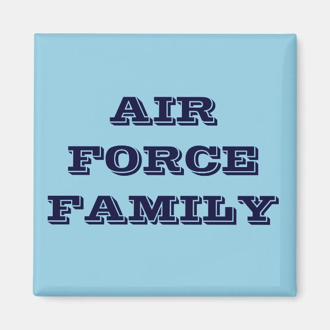 Imã Família Magnet Air Force (Frente)