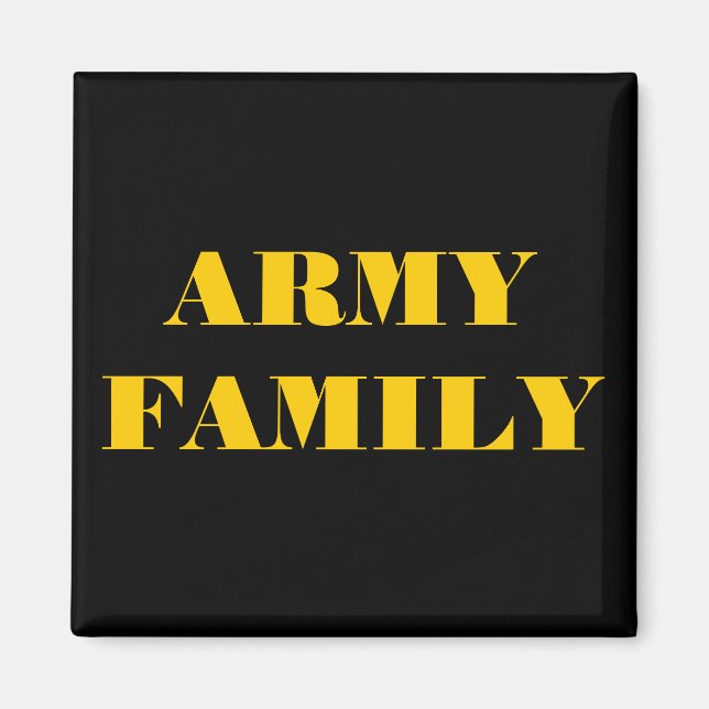 Imã Família Magnet Army (Frente)