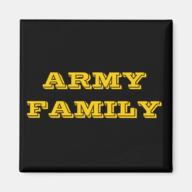 Imã Família Magnet Army (Frente)