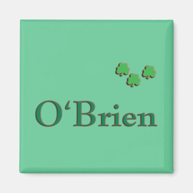 Imã Família O'Brien (Frente)