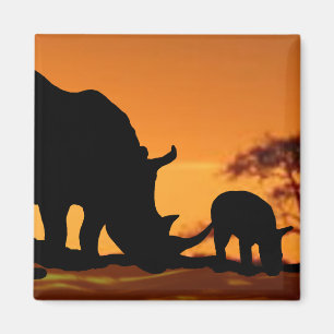 Imã família rhino