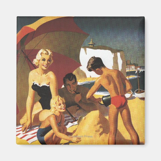 Imã Família Southern British Railways em Beach (Frente)