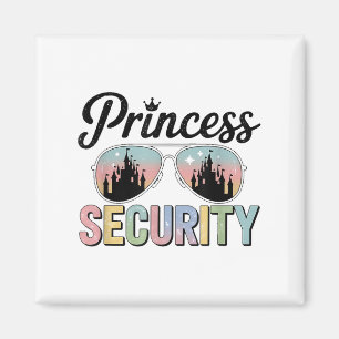 Imã Família Vintage Princess Security Matching
