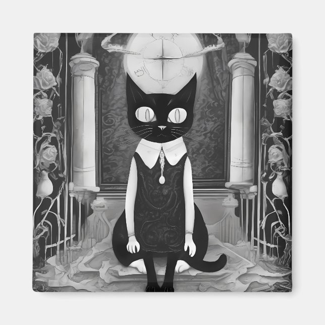 Imã Familiares Escuros: Luna (Frente)