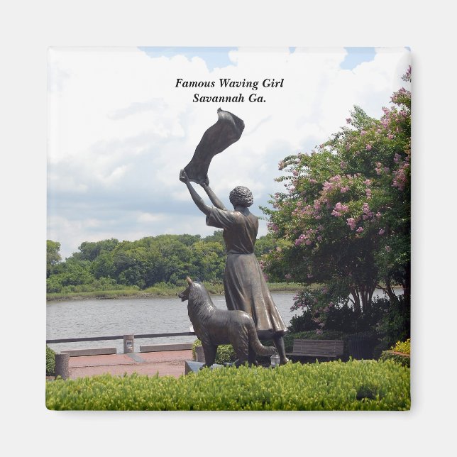 Imã Famosa garota de Savannah Ga. (Frente)