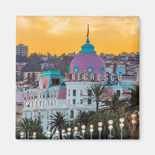 Imã Famoso hotel de luxo Negresco em Nice França