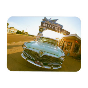 Ímã Famoso Motel Blue Swallow na Rota 66
