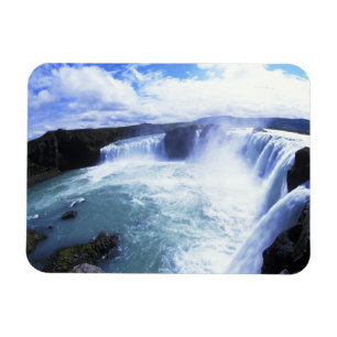 Ímã Famosos Jodafoss Caem no centro da Islândia