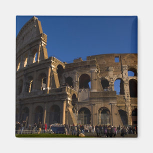 Imã Famous Colosseum in Roma Italy Landmark