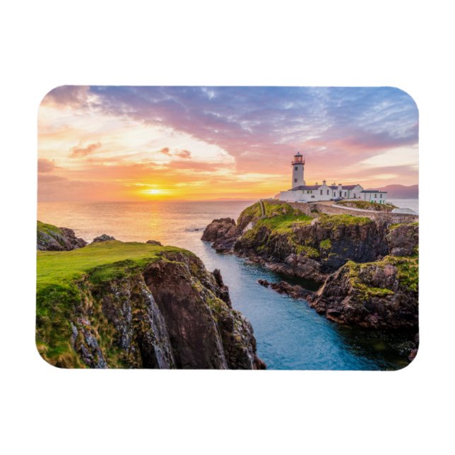 Ímã Fanad Head Lighthouse Co. | Donegal Irlanda (Horizontal)