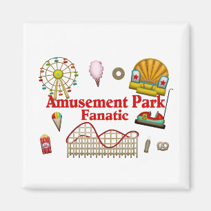 Imã Fanático do parque de diversões