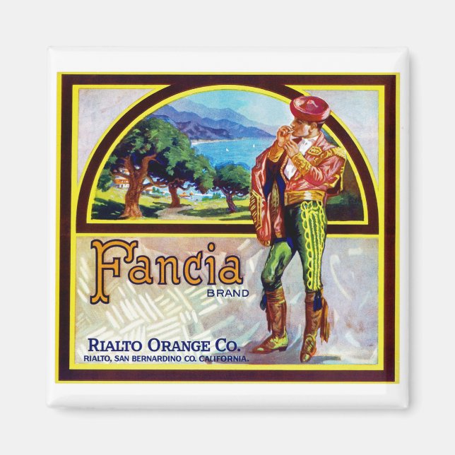 Imã Fancia Orange (Frente)