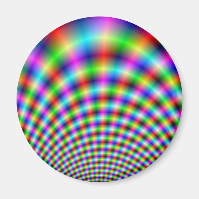 Imã Fanfare em luzes de neon (Frente)