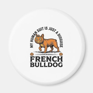 Imã Fantasia de Abóbora para Bulldog Francês de Hallow