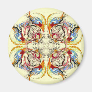 Imã Fantasia de Árvores e Aves