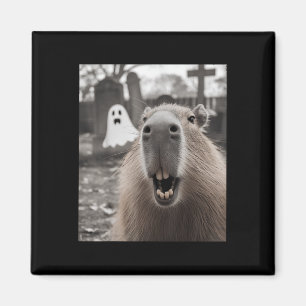 Imã Fantasia de Halloween de Fantasma de Capivara Engr