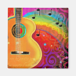 Imã Fantasia musical da guitarra