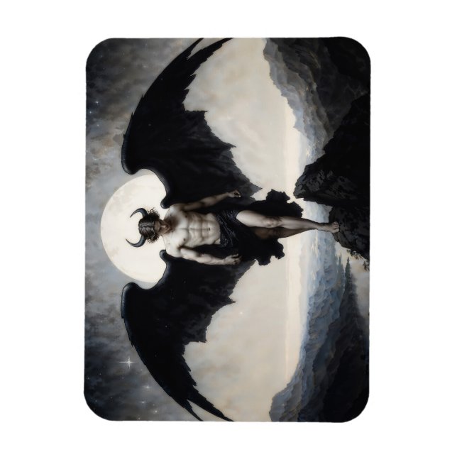 Ímã Fantasia Sombria Lúcifer (Vertical)