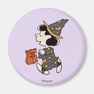 Imã Fantasias de Bruxa Lucy Peanuts Halloween