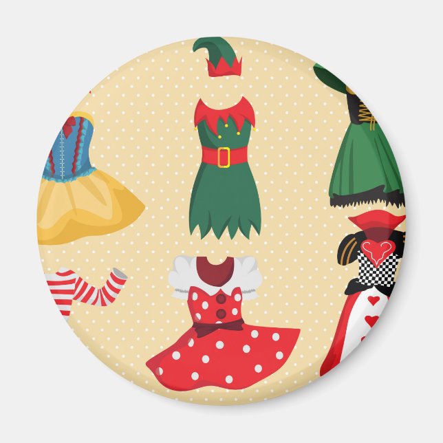 Imã fantasias de halloween (Frente)