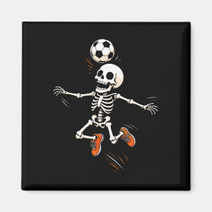 Imã Fantasias de Halloween de bola de futebol esquelet