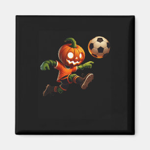 Imã Fantasias de Halloween de Futebol de Abóbora para