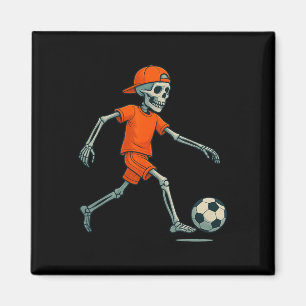 Imã Fantasias de Halloween de Futebol Esqueleto Divert