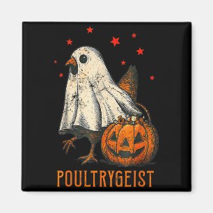 Imã Fantasias engraçadas de galinha fantasma de Hallow