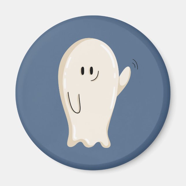 Imã Fantasma Amigável Acenando (Frente)