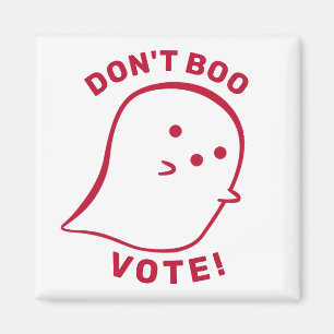 Imã Fantasma Bonita Não Boo, Vote! Íman