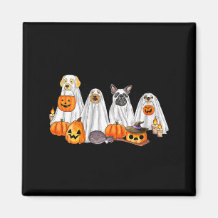Imã Fantasma de Cachorro Feminino Cachorro Fofo Disfar