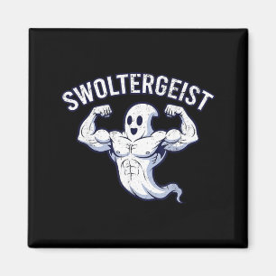 Imã Fantasma de musculação de Halloween engraçado Swol