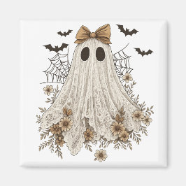 Imã Fantasma de Renda Elegante com Laço | Fantasma Flo