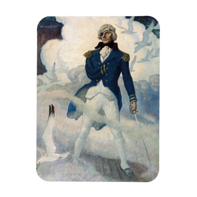 Ímã Fantasma do Almirante Nelson por Newell Convers Wy (Vertical)