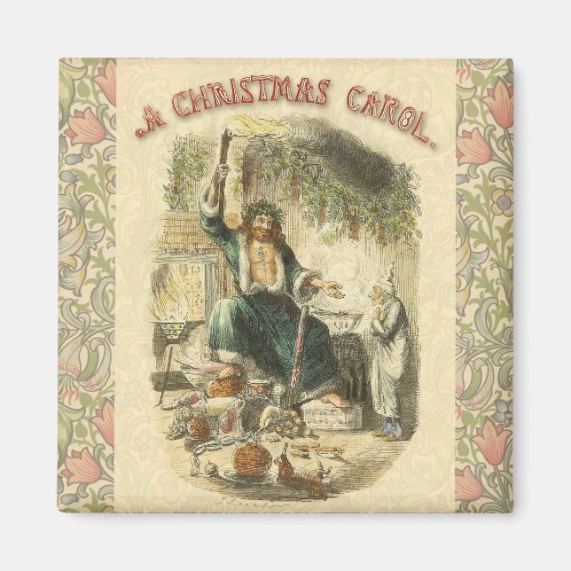 Imã Fantasma do Natal Presente Scrooge (Frente)