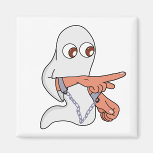 Imã Fantasma encadeado apontando para a frente