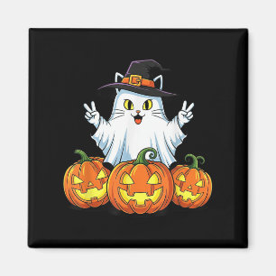 Imã Fantasma Engraçado Pumpkin Boo Halloween Crianças 