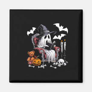 Imã Fantasma Ghost Books Halloween Professor Fantasma