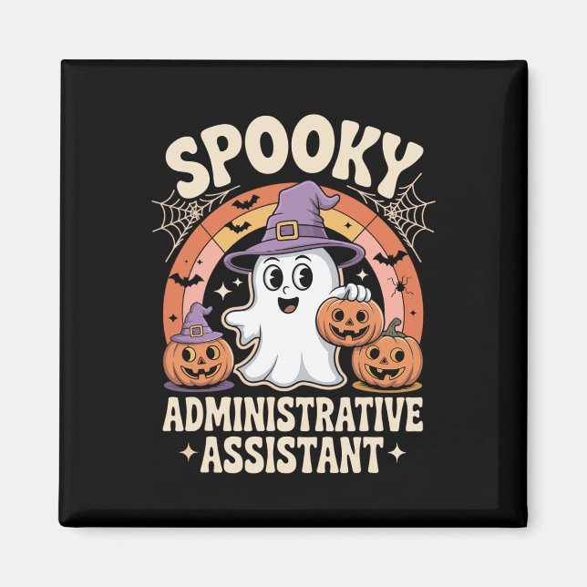 Imã Fantasma Ghost Pumpkin Hallowe, em Instante, Spook (Frente)