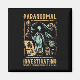 Imã Fantasma Hunando Investigador Design Paranormal In