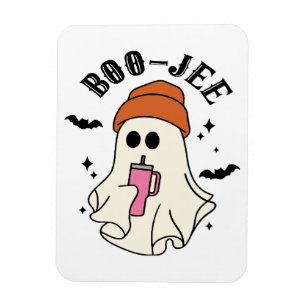 Ímã Fantasma Inspirada no Dia de as Bruxas engraçado B
