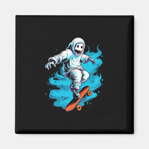 Imã Fantasmas de skate fantasia preguiçosa de Hallowee