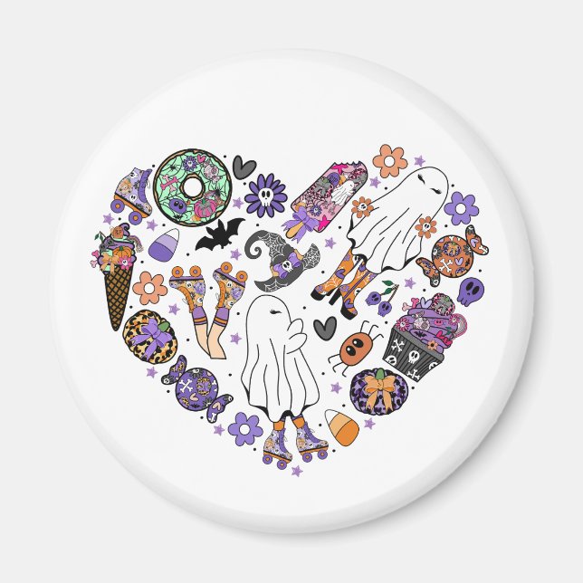 Imã Fantasmas do Halloween Retroativo com Blades de Ro (Frente)