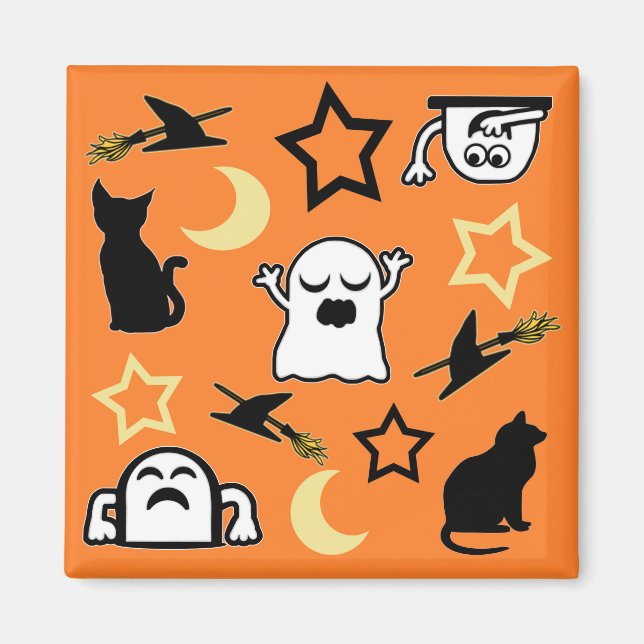 Imã Fantasmas E Gatos (Frente)